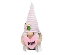 VORAE Mothers Day Gonk Tabletop Ornament, Cute Plush Handmade Gnome Dolls Mini Faceless Tomte Dwarf Elf Decorations 3 (B)