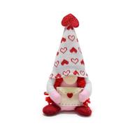 VORAE Valentines Day Gonks, Cute Plush Handmade Gnome Dolls Mini Faceless Tomte Dwarf Elf Decorations, Gifts for Him Her #2 (B)
