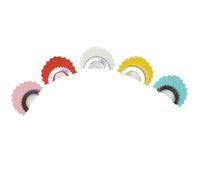 Voragrl 5 Piece Bird Whistle Magical Bird Caller Tongue Whistle As Shown Metal for Producing High Octave Voice