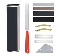 Voragrl Guitar Repair Parts Leveling Rods Electric Guitar Sandpaper Files Bass Acoustic Guitars Instrument Tool Sets