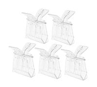 Vorcool 5 Set of Beekeeper Bee Catcher Plastic Clip - Clear