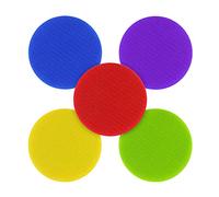 VORCOOL Carpet Spot Markers, Round Sport Spot Carpet Markers, Floor Circle Spots for Students Preschool Kindergarten Teachers 30PCS