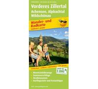 Vorderes Zillertal, Achensee - Alpbachtal, Wildschönau: Wander- und Radkarte mit Ausflugszielen & Freizeittipps, wetterfest, reißfest, abwischbar, GPS-genau. 1:35000