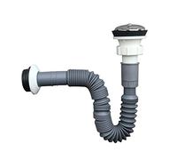 VOREAL Wall row Urinal Flush Drain Pipe Urinals Drains Outlet Pipe Plastic flexible tube P bend Accessories leisurely