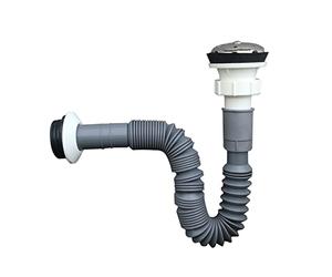 VOREAL Wall row Urinal Flush Drain Pipe Urinals Drains Outlet Pipe Plastic flexible tube P bend Accessories leisurely