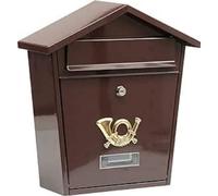 Vorel 78582 - 380 X 320 x 105 mm Brown Mailbox