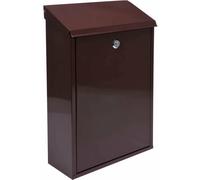 VOREL Mailbox 400x250x100mm Brown 78572
