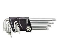 Vorel Torx Security Wrenches 9 pcs Hand Tool Quality Chrome-Vanadium Steel