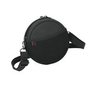 VORILO EVA Disc Player Travel Case with Exterior Elastic Band | Outer Storage Net for Necessities with Double Zippers Closures and Dedicated Space for CDs and Cables