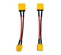 VORILO XT Charging Adapter Wire Pack | 60 to 90 Plug Change, 2 Piece Opposite Gender Layout, Compact 10 Cm Wires for Format Pairing and Storage Routing