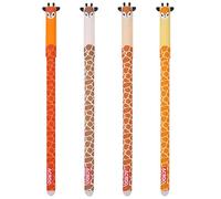 VorIrydian 4 Erasable Pen - Erasable Gel Pen, 0.5 mm Tip Diameter, Blue Ink Design, Does Not Ruin the Paper, Thermosensitive Ink, Smooth Writing (Orange)