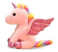 VorIrydian Unicorn Plush Toys,soft and cute stuffed plushie - birthday, Cute Cartoon Pillow Doll, Pink Comfortable Ergonomic, Gifts for Kids Toddler Girls,22cm Unicorn Toys (B)