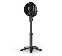 Vornado 602 Whole Room Air Circulation Pedestal Fan with 3 Speeds, Height Adjustable, Personal, Black