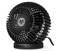 Vornado SPHERE Small Personal Desk Fan, Adjustable Fan with Electric Plug, Silent Fan for Bedside Table, Table Top and Desk