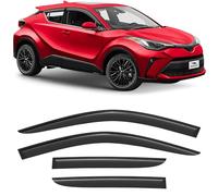 Voron Glass Tape-on Rain Guards for Toyota C-HR 2018-2024, Window Deflectors, Vent Window Visors, 4 Pieces - 100319