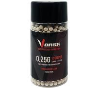 Vorsk Tracer 0.25 g BBs 1100 Round Bottle, White, 1100R