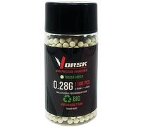 VORSK Tracer BBs - 0.28g - Green - Biodegradable, 1100R