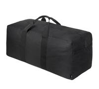 Vorspack Extra Large Duffle Bag for Travel - 100L/150L/200L Duffel Bag for Men Gear Bag for Storage Camping Overnight, Black, 150L, Trave