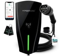 Vorsprung Alpha Max 7.4Kw Ev Charger Type 2, 5 Meter Cable, Ev Car Charger, Ip65, Smart App, 1 Year Warranty
