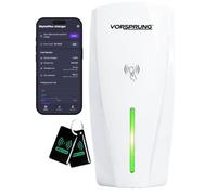 VORSPRUNG® Alpha Max Untethered EV Charger 7.4kW | Type 1 & Type 2 Socket | WiFi, Ethernet & RFID | OCPP 1.6J | Wall Mount | EV Home Charger | Single Phase | IP55 Weatherproof | 3-Year Warranty