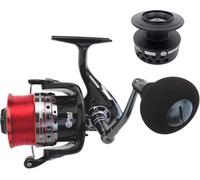 VORTECH 8000 Surf Beach Casting Reel: Hunter Pro 4+1 BB Sea Reel with CNC Aluminium Spool and Spare Spool