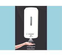 VORTEX 2020 Big Sanitizer with stand Automatic Hand Sanitizer Spray Dispenser by Infrared Induction, Touchless Extremely Large Capacity 1000ml, 4pcs AA battery operated, White color