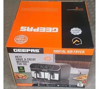 Vortex 8L Dual Basket Air Fryer 8-in-1 Digital Convection Air Fryer Toaster Oven