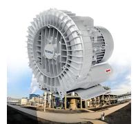 Vortex Air Blower Pump 250W, High-Pressure for Aquaculture | Copper Coil Motor, Oil-Free Operation, Low Noise Design, Aerospace Aluminium Alloy, 42m³/h Flow Rate