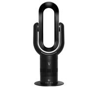 Vortex Air Pro Plus Fan, Hot + Cool - Oscillating Tower Fan with Bladeless Fans Hot and Cold Technology - Bladeless Cooling Fan, Space Heater Tower Fan - 1,650W, 10 Speed Settings (Black Graphite)