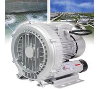 Vortex Blower Regenerative Ring Pump Single Phase for Sewage Aeration Aquarium，High-Pressure Vortex Ring Blower Vacuum Pump - Regenerative Blower for Sewage Aeration, Aquariums, Fish Ponds -