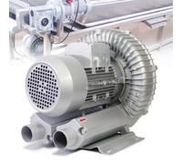 Vortex Blower Regenerative Ring Pump Single Phase for Sewage Aeration Aquarium，Industrial Regenerative Blower - High Pressure Air Supply with Blow-Suck Dual-Purpose for Industrial Applicatio