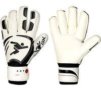 Vortex Classic Contact Rollfinger Goalkeepers Gloves White/Black - size 9.5