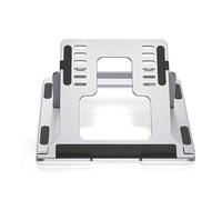 Vortex D24-3 SILVER Laptop Stand Adjustable Multi-Angle Stand Phone Stand Portable Foldable Laptop Riser for MacBook Air/Pro and More Notebooks 10-17.3"-Grey