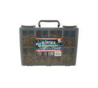 Vortex High-Performance Multi-Purpose Woodscrews ZYP CE - 1700 Pce Assorted - Box of 4