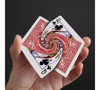 Vortex Magic Tricks Playing Card Connected Poker Change Magia Magician Close Up Street Illusions Gimmicks Mentalism Puzzle Toy