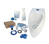 Vortex Multi-Seal Waterfree Urinal 500mm Mega Bundle Starter Set - Twin