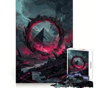 Vortex Rebirth 1000 Pieces Puzzles for Teenagers Memory Training Peaceful Escape Flawless Cut Winter Gift (38x52cm)