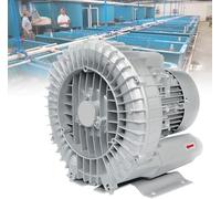 Vortex Ring Blower, High-Pressure Regenerative Blower, Vacuum Pump, for Sewage Aeration Aquarium Fish Pond (750W/220V)