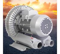 Vortex Ring Blower, Regenerative Air Blower for Fish Farming Aeration & Industrial Dust Extraction, High Efficiency 1.1KW, 220V/380V Commercial Vacuum Pump