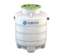 Vortex Sewage Treatment Plant With Gravity Outlet (8 Person)