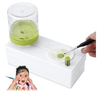 Vortex Watercolor Brush Cleaner, Battery Free Portable Painting Tool Cleaning Tool, Environmentally Friendly Art Accessories, Equipped with Bucket Button, can Replace Sewage