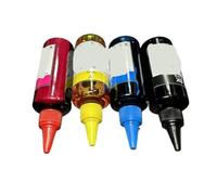 VortexLumen 100ml Refill Ink For Inkjet Printer CISS Ink Cartridge Dye Ink 4 Colors Compatible With Inkjet Printers