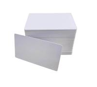 VortexLumen 230X Glossy White Blank Inkjet Printable PVC Card Plastic ID Card No Chip 86mmX54mm Compatible With Printer
