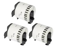 VortexLumen 62mm X 30.48m Label Paper Continuous Printing Paper 560 Pack Compatible With QL-800 QL-580N QL-700 QL-1050N QL-1115NWB(DK-22205 3pcs)