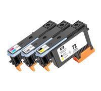 VortexLumen 72 Printhead 4-pack Compatible With Designjet T610 T620 T770 T790 T795 T1100 T1120 T1200 T1300 T2300 Compatible with C9380A C9383A C9384A(1SET)
