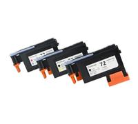 VortexLumen 72 Printhead Compatible With Printer Supplies Compatible with Part Number C9380A C9383A C9384A Compatible With DesignJet T1100 T1120 T1200 T1300 T1300ps(1 set)