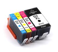VortexLumen Compatible With Compatible with 924 Ink 924E 924XL Ink Cartridge OfficeJet Pro 8135e 8134e 8132e 8122e 8124e 8125e 8120e 8130e(1Set)