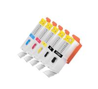 VortexLumen Compatible With PGI-150 CLI-151 Refillable Ink Cartridge Compatible With MG5410 MG5510 MG5610 MG6410 MG6610 IP7210 MX721 IX6810(Empty Cartridge)