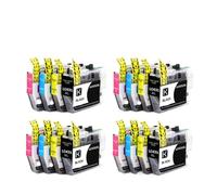VortexLumen Dye Ink Cartridge LC431 LC431XL Compatible With DCP J1050DW DCP J1140DW MFC J1010DW J1050 Printer(LC431XL-4set)