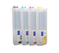 VortexLumen Empty Refill Ink Cartridge With ARC Chip Compatible With 10 82 82 For Designjet 510 500 800 500PS 800PS Printer(500 800-10 82)